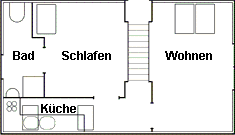 Fewo Hamburg Grundriss