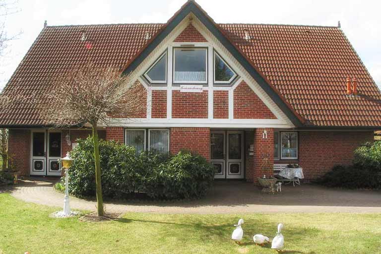 Ferienwohnung Kirschblüte Außenansicht