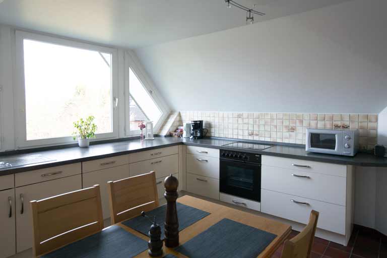 Altes Land Ferienwohnung Wohnküche